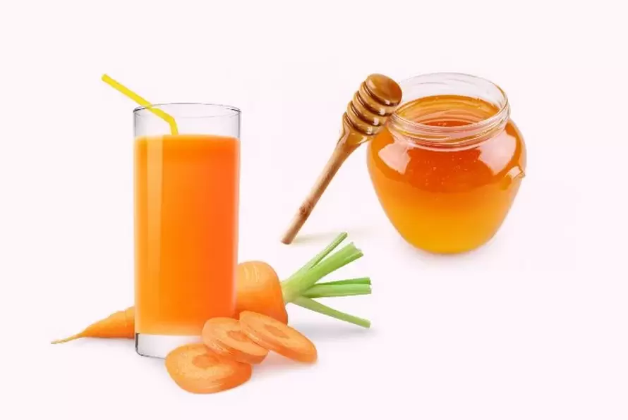 моркови и мед за подмладяване на кожата